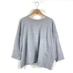 ヒムカシ(サリゲナク)ウール・リネン混合 長袖トップス サイズ3 ヒムカシ(サリゲナク)ウール・リネン混合 長袖トップス サイズ3