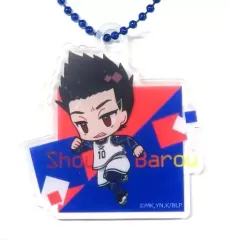 【中古】キーホルダー 馬狼照英 「ブルーロック アクリルキーホルダー」 ダイソー・seria限定