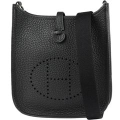 HERMES/エルメス　エヴリンTPM アマゾン（ショルダーバッグ）　トリヨンクレマンス　ブラック×シルバー金具　W刻印（2024年製）【未使用品】