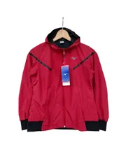 ミズノ◆レディース ブレスサーモ ウォーマージャケット 保温 アウター S レッド