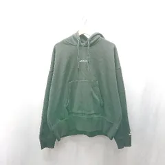 ◇ ⊇ KANGOL カンゴール 裏起毛 長袖 パーカー サイズL ブラック メンズ E  【1502180020087】