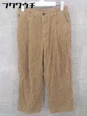 ◇ SOMETHING サムシング EDWIN エドウイン コーデュロイ素材 パンツ サイズM ベージュ系 レディース 【中古】 【1101270006095】