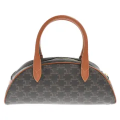 CELINE (セリーヌ) トリオンフ キャンバス スモールハンドバッグ ブラウンのサムネイル