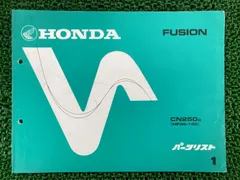 フュージョン サービスマニュアル＆パーツカタログセット img_1862-scaled.jpg