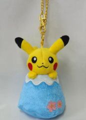 [Used] Keychain/Mascot (Character) Mount Fuji Summit Pikachu Mascot "Pokémon" Pokémon Store Gotemba Limited Edition