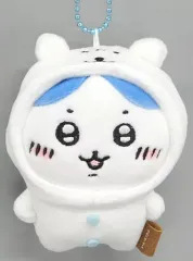 【中古】ぬいぐるみマスコット・ぬいぐるみバッジ ハチワレ ナガノのくま ちいかわにかぶられたぷちミニマスコット 「ちいかわ なんか小さくてかわいいやつ」