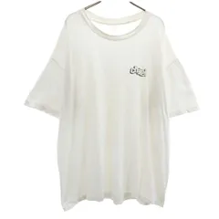 Hanes ヘインズ 90s オールド 5分袖 Tシャツ XL オフホワイト メンズ 古着