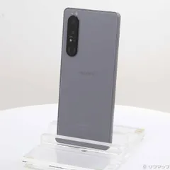 中古品〕 Xperia 1 III 256GB フロストグレー SO-51B docomoロック解除