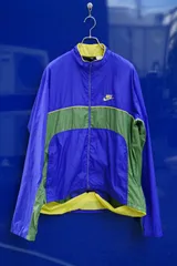 NIKE ACG 90s マウンテンバイク仕様 ナイロンジャケット（パープルブルー/XL）1990年代後半（95〜99年頃）RN# 56323 MTB / BIKE GEAR