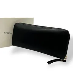 未使用 SLOW&CO ブラックレザー 長財布 スロウ SLOW SLOW スロウ 財布 長財布 メンズ レディース