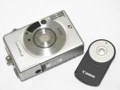 ※動作未確認 Canon キャノン コンパクト フィルムカメラ ◇ IXY320 シルバーカラー ヴィンテージ ▼7F