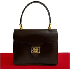 CELINE マカダム　ハンドバッグ★極美品★ヴィンテージ★レア物★ CELINE - 極希少 ヴィンテージ セリーヌ マカダム ハンドバッグ