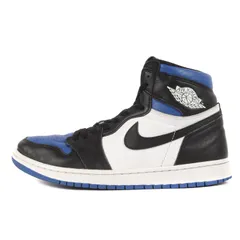 NIKE ナイキ サイズ:28.0cm AIR JORDAN 1 RETRO HIGH OG ROYAL TOE (555088-041) エアジョーダン1 レトロ ハイ ブラック ホワイト ゲームロイヤル US10 ハイカット スニーカー シューズ