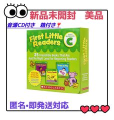 First Little Readers Cセット　絵本25冊　CD付　箱付　高品質　マイヤペン対応　洋書　英語絵本　MaiyaPen対応　英検　教材　スカラスティック ファーストリトルリーダーズ　Scholastic CTP DWE PeppaPig