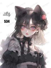 No.534 オリジナル 人物ステッカー オリジナル人物ステッカー 女の子ステッカー 紙もの コラージュ コラージュ素材