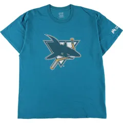 古着 J AMERICA NHL SAN JOSE SHARKS サンノゼシャークス ハーフジップ