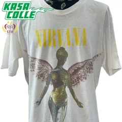 NIRVANA】ニルヴァーナ In Utero 90's Vintage Tシャツ XL相当 - メルカリ