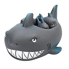 Rubber Shark Family Bathtub Pals - Floating Bath Tub Toy by Playmaker Toys