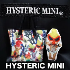 HYSTERIC MINI トートバッグ&ボディバッグ 総柄 キャンバス ヒステリックミニ ヒスミニ ヒステリックグラマー