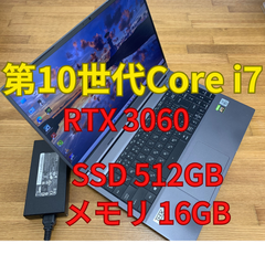 mouse ゲーミングノートパソコン DAIV 5N Core i7-10870H RTX3060 SSD 512GB メモリ 16GB (Nov1-4)