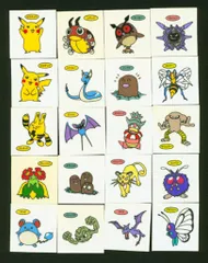 第一パン デコキャラシール 10弾 ポケモンデコキャラシール 【全20種】 セット