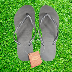 新品未使用　ハワイアナス（HAVAIANAS）レディース　ビーチサンダル/ブラック