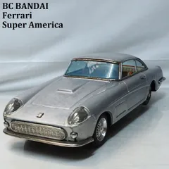 萬代屋【サーブ93B ダークグレー】ブリキ tin toy car【箱はコピー】 Bandai SAAB 93B Dark Gray Tin Toy Car W/Copy Box F/S FEDEX