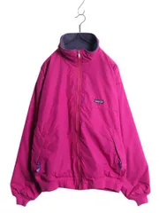 【お得なクーポン配布中!】 90s USA製 ★ パタゴニア シェルド シンチラ ジャケット メンズ L 92年製 オールド アウトドア ナイロン 裏フリース ブルゾン 旧タグ 廃盤