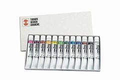 ターナー色彩 水彩絵具 デザインガッシュ 12色セット DG02512A 25ml