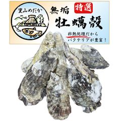【国産】特選牡蠣殻 10枚 非加熱 アクアリウム メダカ 金魚 熱帯魚 海水魚 水質安定 水質浄化 PH調整 脱臭 酸性防止 [10枚]