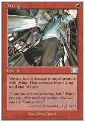 【中古】マジックザギャザリング 212/350[U]：【6ED】Vertigo/めまい