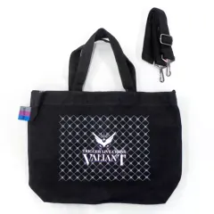 【中古】雑貨 ロゴ トートバッグ ブラック 「アイドリッシュセブン TRIGGER LIVE CROSS VALIANT」