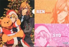 【中古】クリアファイル [単品]神宮寺レン＆来栖翔 A4クリアファイル 「うたの☆プリンスさまっ♪ マジLOVE1000%」 アニメージュ 2013年3月号付録