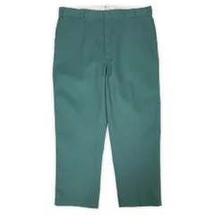 ディッキーズ Dickies 未使用 デッドストック 90s 90年代 874 ワークパンツ MADE IN USA アメリカ製 定番 ビッグサイズ ヴィンテージ オリジナル 古着 リンカーングリーン W42 L29【中古】