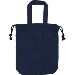 シューズケース(ネイビー)上靴袋　上靴入れ　手芸　幼稚園グッズ　ハンドメイド　無地　日本製　幼稚園　習い事　小学校　保育園