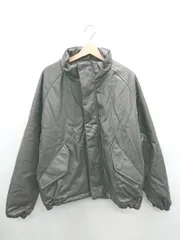 ◇ MONO-MART フェイクレザー　オーバーサイズ 長袖 トラック　ブルゾン サイズL ブラウン メンズ P  【1406240002672】