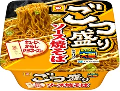 F009	カップ焼きそば　ごつ盛り ソース焼そば　3分待って　171g×12個　インスタント　キユーピーからしマヨネーズ付き　小腹がすいた　夜食　受験生　昼ごはん　部活帰り　子ども　大人　焼きそば　カップ麺　大好き　手軽　　4901990324595