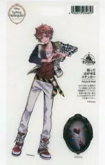 【中古】シール・ステッカー エース・トラッポラ(寮服) 貼ってはがせるステッカー 「ディズニー ツイステッドワンダーランド」 ディズニーストア限定