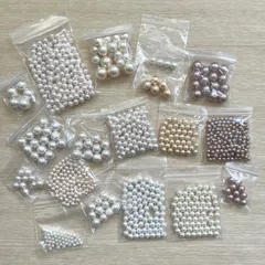 ハンドメイド　パーツ　パール　詰め合わせ