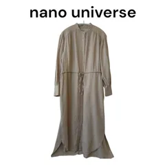 nano universe　シャツワンピース　S