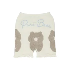 ☆ Bear ☆ ソフトモールパンツ 腹巻きパンツ レディース モールパンツ インナー はらまきパンツ オーバーパンツ 防寒 あったかグッズ 可愛い かわいい 暖かい 冬 もこもこ アンダーウェア 大人 パンツ はらまき ハラマキ 贈り物 ギフト