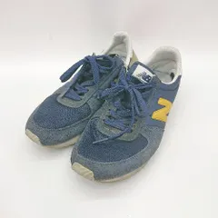 ◇ Θ NEW BALANCE ニューバランス カジュアル スニーカー サイズ25 ブルー系 メンズレディース E  【1505220004115】