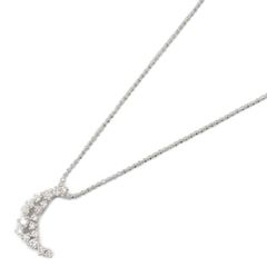 ジュエリー JEWELRY ネックレス ダイヤモンド ネックレス ﾀﾞｲﾔ 4.8g 首回45.5㎝ K18WG（ホワイトゴールド） ダイヤモンド ネックレス レディース Used A