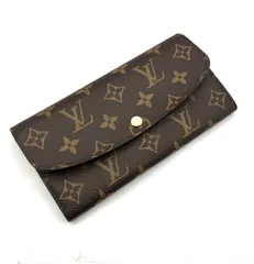 【鑑定済み】極美品 ルイヴィトン LOUIS VUITTON  モノグラム ポルトフォイユ エミリー ローズバレリーヌ M61289 RFID 二つ折り 長財布 ピンク レディース
