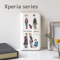 ＜Xperia対応＞my fashion手帳型スマホケース