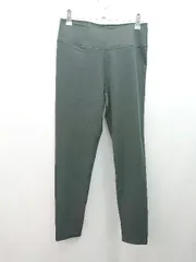 ◇ ◎ ●未使用● UNIQLO ユニクロ エアリズム 無地 ストレッチ レギンス サイズL ブラック レディース E  【1309040002050】