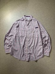 00s~ Columbia check shirt