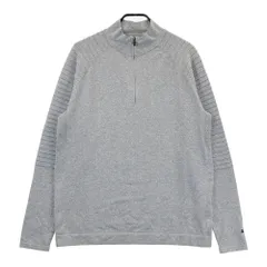 サイズ：US M PUMA GOLF プーマゴルフ  ハーフジップ 長袖ニットセーター  グレー系 [240101486497] ゴルフウェア メンズ ストスト