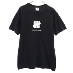 アンディフィーテッド ロゴプリント 半袖 Tシャツ M ブラック系 UNDEFEATED メンズ 【中古】  【230608】 メール便可