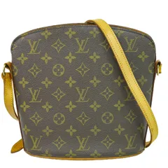 本物 ルイヴィトン LOUIS VUITTON LV ドルーオ モノグラム ショルダー  